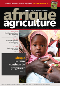Afrique Agriculture 450 de septembre-octobre 2022