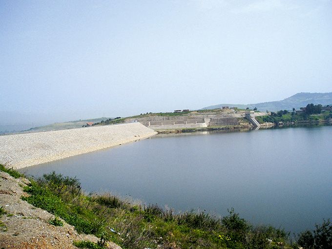 Le barrage de Taksebt à Tizi Ouzou. Photo : DR Le barrage de Taksebt à Tizi Ouzou. Photo : DR