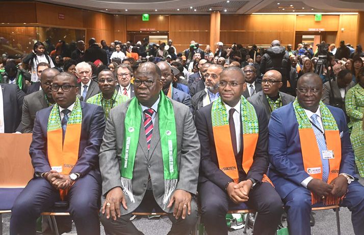 Les représentants du gouvernement ivoirien ont présenté les avantages de l'agriculture ainsi que les opportunités d'investissement.