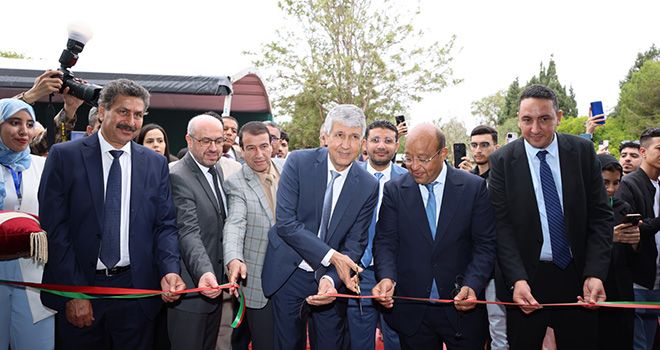 La 3e édition du Salon de l’Institut agronomique et vétérinaire (IAV) Hassan II a été inaugurée le 7 juin par Mohammed Sadiki, ministre de l’Agriculture, de la Pêche maritime, du Développement rural et des Eaux et Forêts. Photo : MAPMDREF