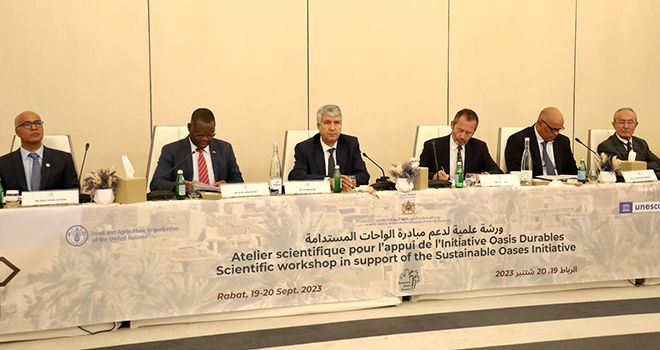 Le ministre de l’Agriculture, de la Pêche maritime, du Développement rural et des Eaux et Forêts, M. Mohammed Sadiki, a présidé, le mardi 19 septembre 2023, à Rabat, l’ouverture d’un atelier scientifique pour l’appui de l’initiative Oasis Durables.