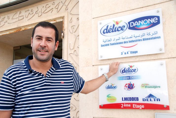 Mohamed Ali Touzri, acheteur lait chez Délice Danone. Photo : Antoine Hervé Mohamed Ali Touzri, acheteur lait chez Délice Danone. Photo : Antoine Hervé
